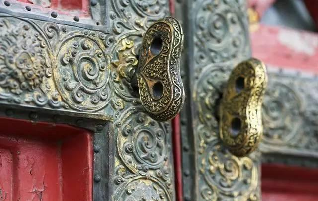 中式铜门