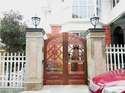 双开庭院铜门
