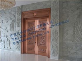 029-83669203 别墅铜门1