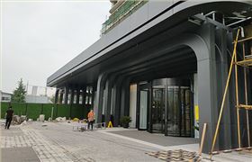 西安天佑东长安国际售楼部旋转门