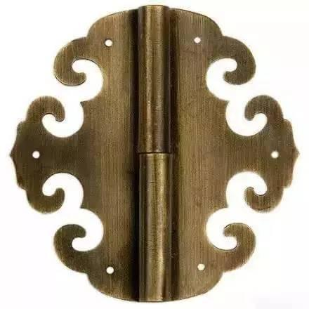 中式铜门铰链
